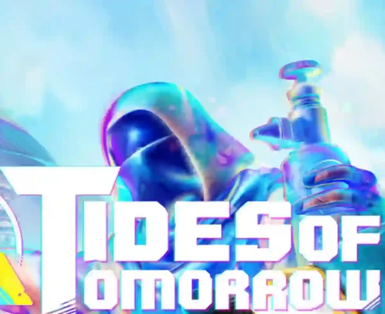 An epic view of Tides of Tomorrow game environment showcasing a flooded world with dynamic weather, interactive characters, and immersive gameplay in a futuristic adventure setting.