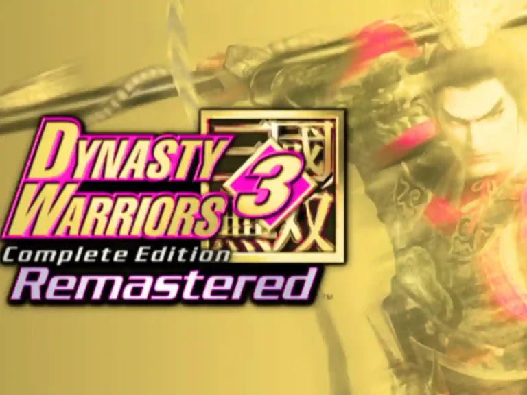 Dynasty Warriors 3 Remastered 2026 release featuring main characters in an epic battlefield scene with high-quality graphics