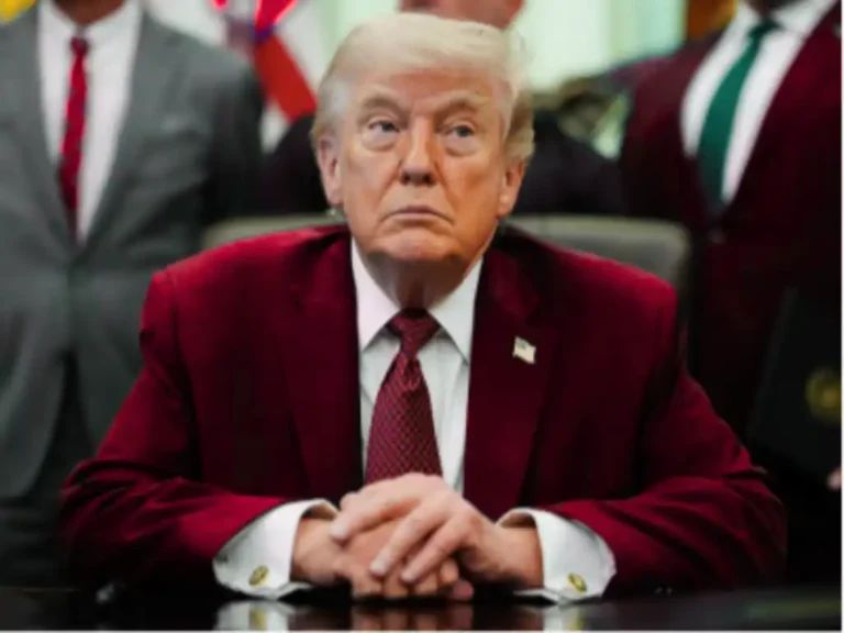 Donald Trump speaking about Iran ceasefire and rising tensions ahead of Pakistan negotiations